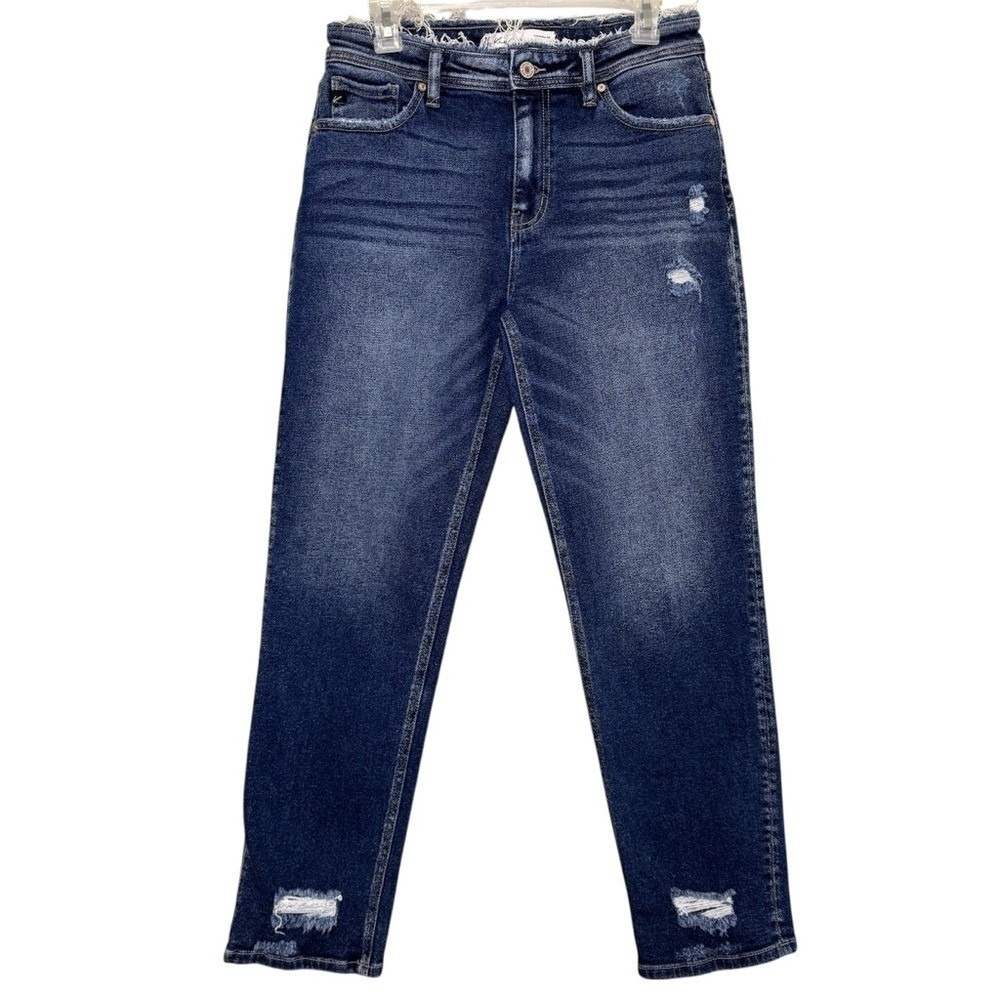 Kancan Women's Estilo Denim Blue Jeans Maurice's High Rise Skinny Size 27 NWOT